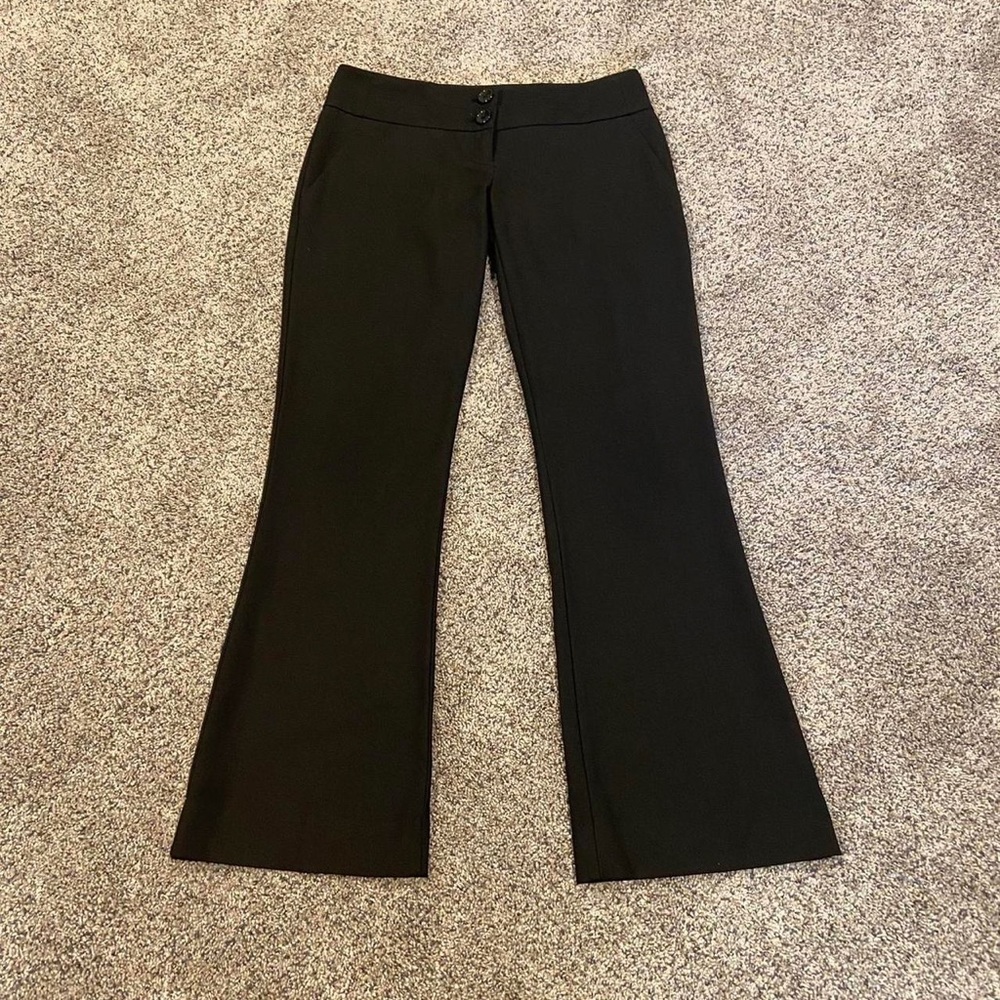 Vintage Black Boot Cut Pants